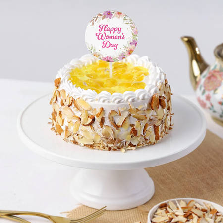Tropical Pineapple Cake for Women's Day