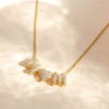 18K Gold Mom Necklace