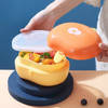 2-Layered Lunch Box - Plastic - Orange - Single Piece Online