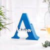Buy 3D Initial And Name Penstand - Blue