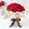 Shop 50 Dutch Red Roses Valentine's Day Arrangement