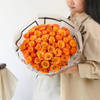 50 Orange Roses of Splendour