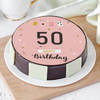 50th Birthday Cake For Her (1 Kg) Online