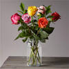 6 Mix Roses Bouquet With Vase Online