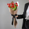Gift A Tulip Affair - 10 Red Tulips Floral Arrangement
