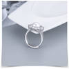 Shop Adjustable Floral CZ And Pearl Ring