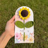 Buy Adorable Handmade Crochet Sunflower - Single Piece