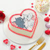Adorable Heart Cake