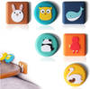 Shop Animal Design Door Stopper - Adhesive - Assorted - Set Of 5