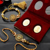 Antique Bhaiya Bhabhi Rakhi With 999 Silver Coins Online