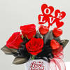 Shop Arrangement Of Love Roses For Valentine's Day