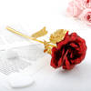 Artificial Gold Plated Red Rose Online