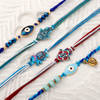 Gift Auspicious Hamsa And Evil Eye Rakhi Set Of 5