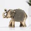 Buy Auspicious Royal Elephant Brass Idol-Set Of 2
