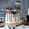 Gift Awesome Oreo Chocolate Cream Cake For Dad (1 Kg)