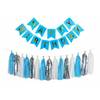 Banner With Tassels - Happy Birthday - Blue - Single Piece Online