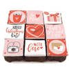 Be Mine Chocolate Fudge Brownie - Set Of 9