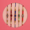 Bead It Up Set of 5 Semi Precious Stone Rakhis