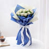 Gift Beautiful Bunch of 15 White Roses