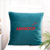 Gift Best Boyfriend Ever - Personalized Velvet Pocket Cushion - Blue