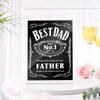 Gift Best Dad Acrylic Greeting Card