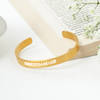 Buy Best Dad Ever Gold Cuff Bracelet