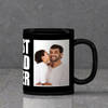 Gift Best Dad Ever Personalized Black Mug