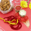 Bhai Dooj Pooja Thali With Almonds Online