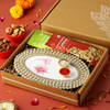 Bhai Dooj Puja Thali with Dry Fruits Online