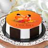 Bhai Dooj Special Poster Cake (1 Kg)