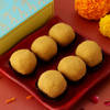 Shop Bhai Dooj Tikka Thali with Laddoo
