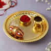 Gift Bhai Dooj Tilak Thali With Milk Cake