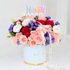 Gift Birthday Blush Floral Arrangement