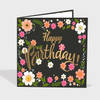 Birthday Gold Foil Card Online