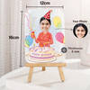 Buy Birthday Wishes Personalized Photo Frame With Stand For Her