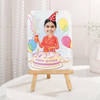 Birthday Wishes Personalized Photo Frame With Stand For Her