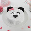 Black and White Teddy Bear Cake  (2 Kg) Online
