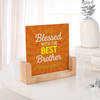 Shop Blessed Brother Personalized Rakhi Gift Combo