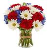 Blissful Daisies And Carnations Valentine's Day Arrangement