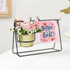 Shop Blooming Happiness Personalized Swing Planter For Sister