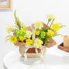 Gift Blooming Tribute Basket Arrangement
