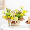 Blooming Tribute Basket Arrangement Online