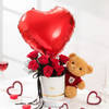 Blooms And Cuddles Valentines Day Gift
