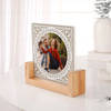 Shop Blossoming Love Personalized Acrylic Frame With Wooden Base
