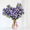 Gift Blue Daisy Flower Arrangement