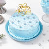 Blue Pearls New Year Cake