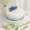 Blue Rose Cake