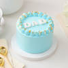 Gift Blue Swirl Dad Cake (1 Kg)