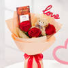 Buy Blushing Love Valentines Day Bouquet