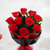 Buy Blushing Red Roses Bouquet